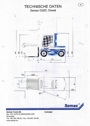 Teleskopik yükleyiciler Semax G 50 L-D