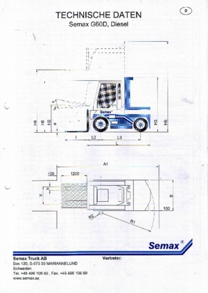 Telehandlers Semax G 60 L-D