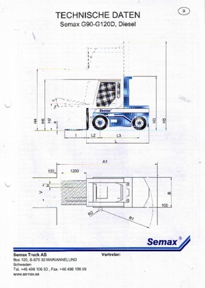 Telehandlers Semax G 90 H-D