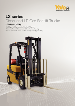 Diesel Forklifts Yale GDP 20 LX