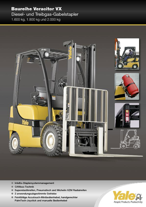 Diesel Forklifts Yale GDP 20 SVX