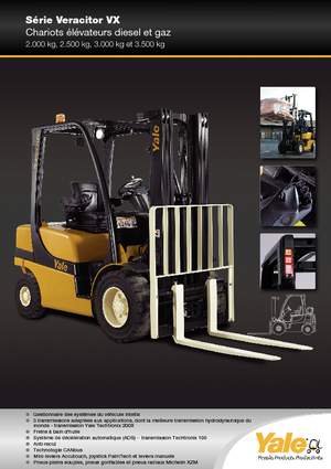Diesel Forklifts Yale GDP 35VX