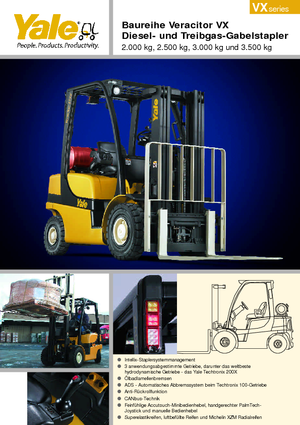 Diesel Forklifts Yale GDP 35VX