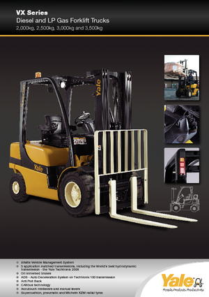 Diesel Forklifts Yale GDP 35VX