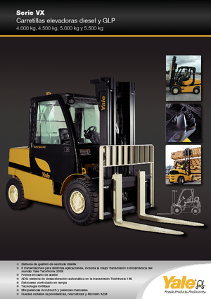 Diesel Forklifts Yale GDP 45 VX 6