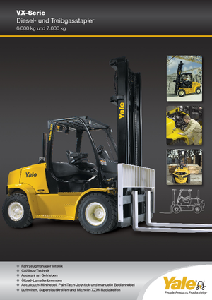 Ön forkliftler dizel Yale GDP 70VX Base