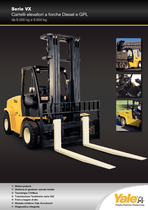 Diesel Forklifts Yale GDP 160 EC