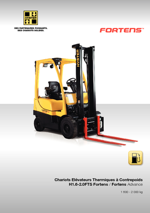 Ön forkliftler dizel Hyster H1.6FT