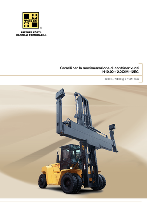 Diesel Forklifts Hyster H10.00XM 12EC