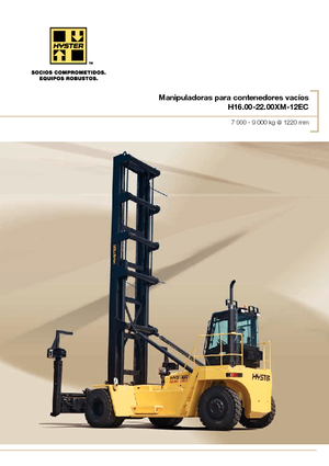 Ön forkliftler dizel Hyster H18.00XM 12EC