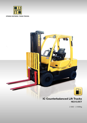 Diesel Forklifts Hyster H2.0XT