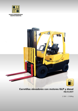 Diesel Forklifts Hyster H2.0XT