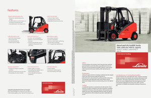 Diesel Explosion Proof Forklifts Linde H 25 D