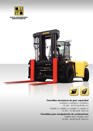 Diesel Forklifts Hyster H30XMS 9