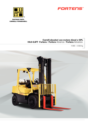 Diesel Forklifts Hyster H5.0FT