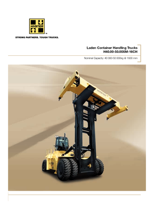 Diesel Forklifts Hyster H40.00XM 16CH