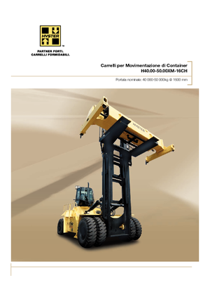 Diesel Forklifts Hyster H40.00XM 16CH