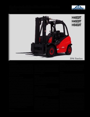 Diesel Explosion Proof Forklifts Linde H40D