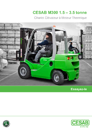 Ön forkliftler dizel Cesab M 330