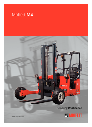 Dizel kamyon monteli forkliftler Moffett M 4-20.1