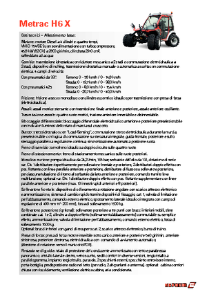 Belediye çok amaçlı araçlar dizel Reform Werke Metrac H 6 X