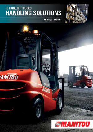 Ön forkliftler dizel Manitou MI 15 D