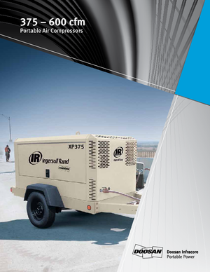 Taşınabilir Hava Kompresörleri - Dizel, Elektrikli, Benzinli Ingersoll-Rand P 600 W D