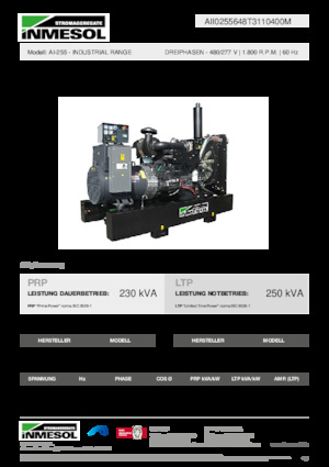 Diesel Power Generators INMESOL AI-255