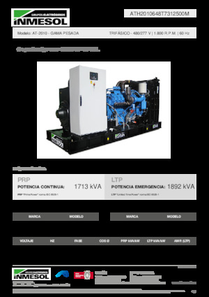 Diesel Power Generators INMESOL AT-2010