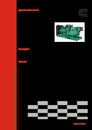 Dizel Jeneratörler Cummins C900D6B