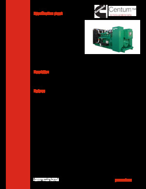 Diesel Power Generators Cummins C1500D6E