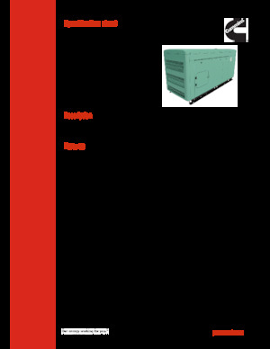 Dizel Jeneratörler Cummins C20 D6