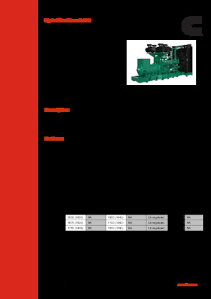 Diesel Power Generators Cummins C2000D5B