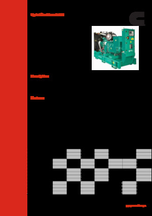Diesel Power Generators Cummins C275 D6