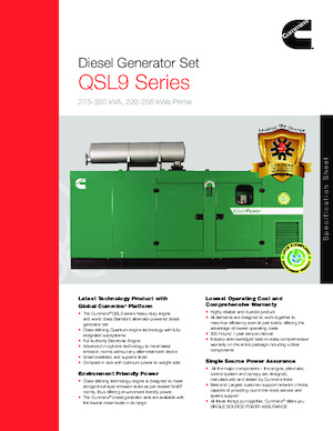 Dizel Jeneratörler Cummins C320D5P