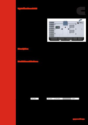 Dizel Jeneratörler Cummins C300D2R