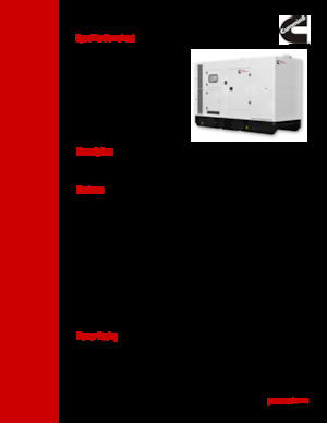 Dizel Jeneratörler Cummins C300D2RE