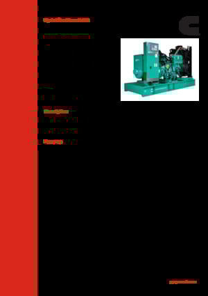 Diesel Power Generators Cummins C400D6B