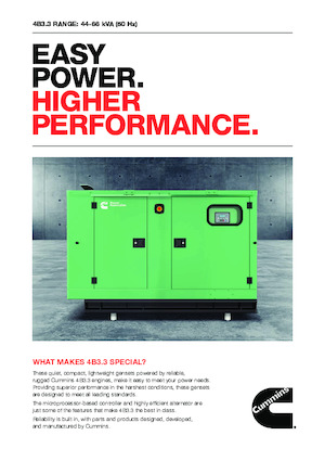 Diesel Power Generators Cummins C40D6EI