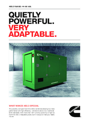 Dizel Jeneratörler Cummins C66D5EQ