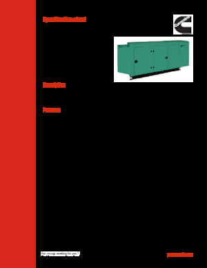 Dizel Jeneratörler Cummins C100N6