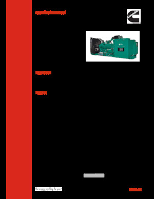 Diesel Power Generators Cummins DQKAE