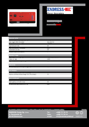 Diesel Power Generators Endress ESE 515 VW/AS 