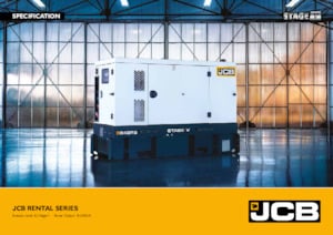 Dizel Jeneratörler JCB G100RS V