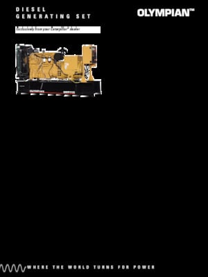 Diesel Power Generators Olympian GEP 110