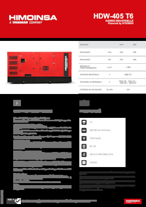 Dizel Jeneratörler HIMOINSA HDW-405 T6