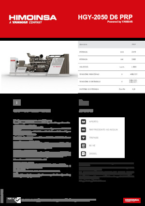 Dizel Jeneratörler HIMOINSA HGY-2050 D6 PRP
