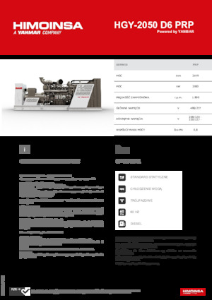 Dizel Jeneratörler HIMOINSA HGY-2050 D6 PRP