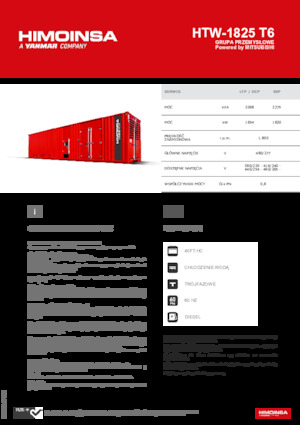 Diesel Power Generators HIMOINSA HTW-1825 T6