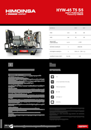 Diesel Power Generators HIMOINSA HYW-45 T5 S5